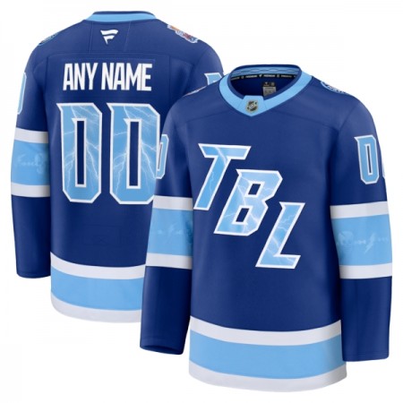 Miesten NHL Tampa Bay Lightning Pelipaita Custom 2025-26 Fanatics NHL Stadium Series Premium Sininen